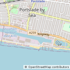 Map of Brighton, East Sussex