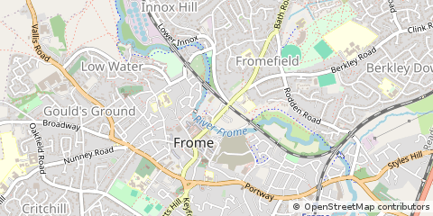 Map of Frome