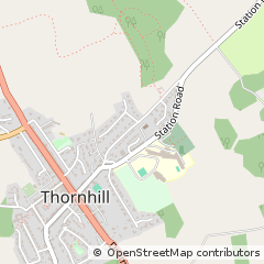 Map of Thornhill, Dumfriesshire