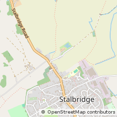 Map of Sturminster Newton, Dorset