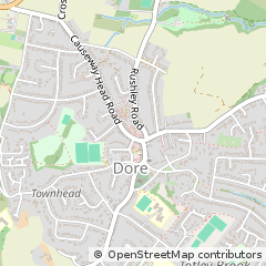 Map of Sheffield