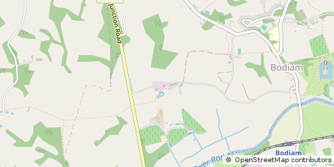 Map of Robertsbridge, East Sussex
