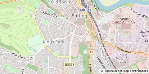 Map of Stirling