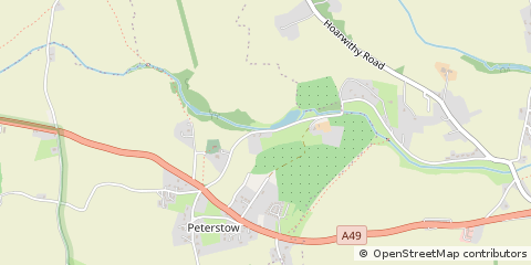 Map of Herefordshire