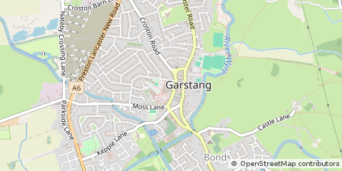 Map of Preston