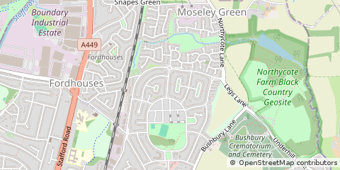 Map of Wolverhampton