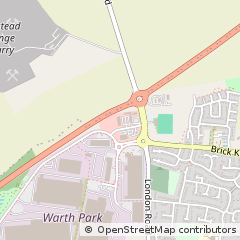 Map of Wellingborough, Northamptonshire