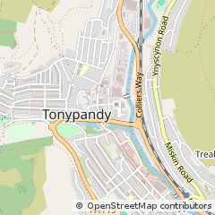Map of Tonypandy
