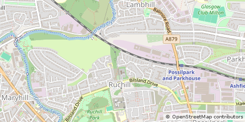 Map of Glasgow
