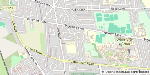 Map of Hull