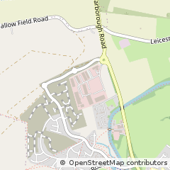 Map of Market Harborough, Leicestershire