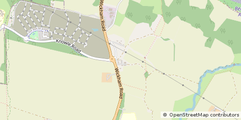 Map of Fareham, Hampshire
