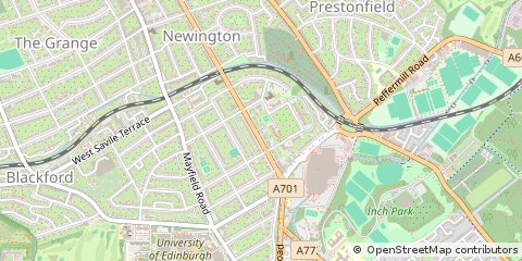 Map of Edinburgh