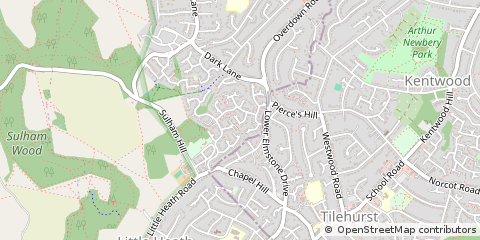 Map of Reading