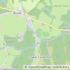 Map of Lyndhurst