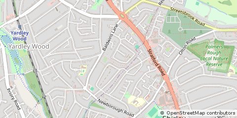 Map of Birmingham