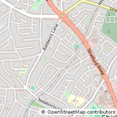 Map of Birmingham