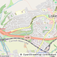 Map of Liskeard
