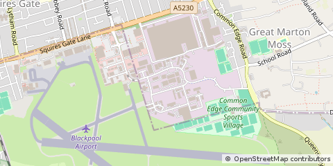 Map of Blackpool