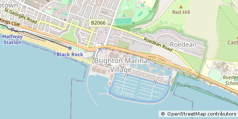 Map of Brighton, East Sussex