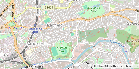 Map of Bristol