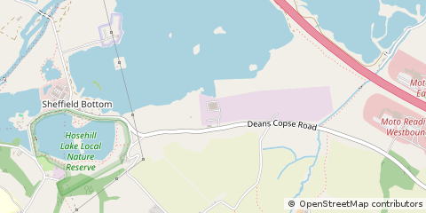Map of Reading, Berkshire
