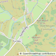 Map of Lyndhurst, Hampshire
