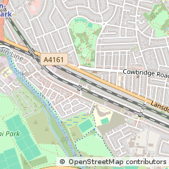 Map of Cardiff