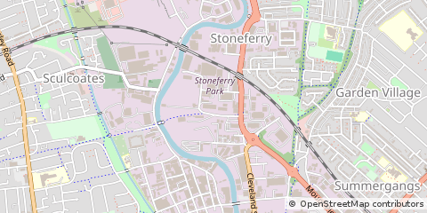 Map of Hull