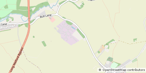 Map of Sudbury, Suffolk