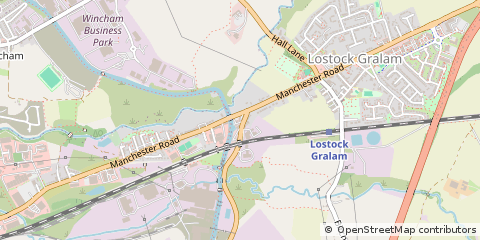 Map of Northwich, Cheshire