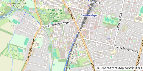 Map of Cambridge