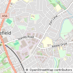 Map of Manchester, Greater Manchester
