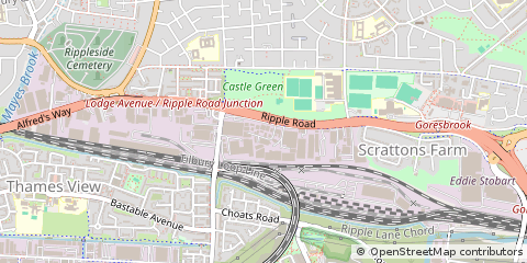 Map of Barking
