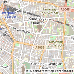 Map of Merseyside