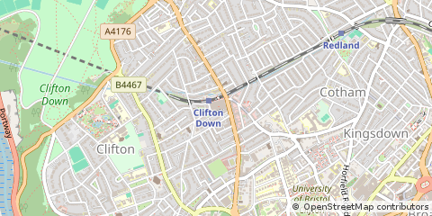 Map of Bristol
