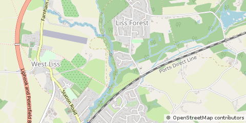 Map of Liss