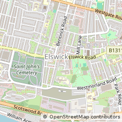 Map of Newcastle Upon Tyne