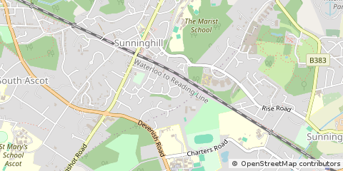 Map of Ascot
