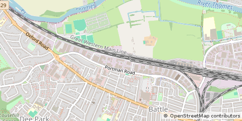 Map of Reading