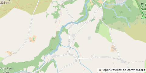 Map of Newport, Pembrokeshire
