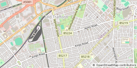Map of Manchester