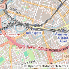 Map of Manchester
