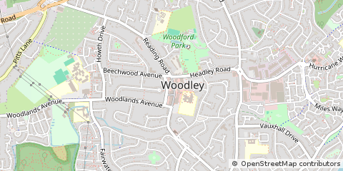 Map of Reading