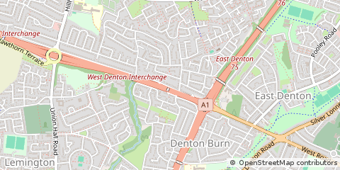 Map of Newcastle Upon Tyne