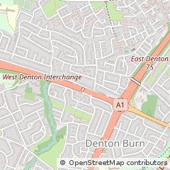 Map of Newcastle Upon Tyne