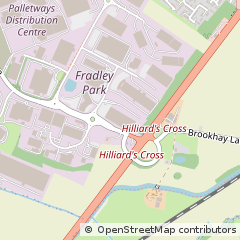 Map of Lichfield, Staffs