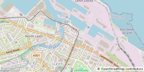 Map of Edinburgh, Midlothian