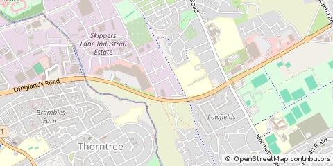 Map of Middlesbrough
