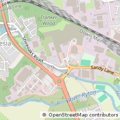 Map of Worksop, Nottinghamshire